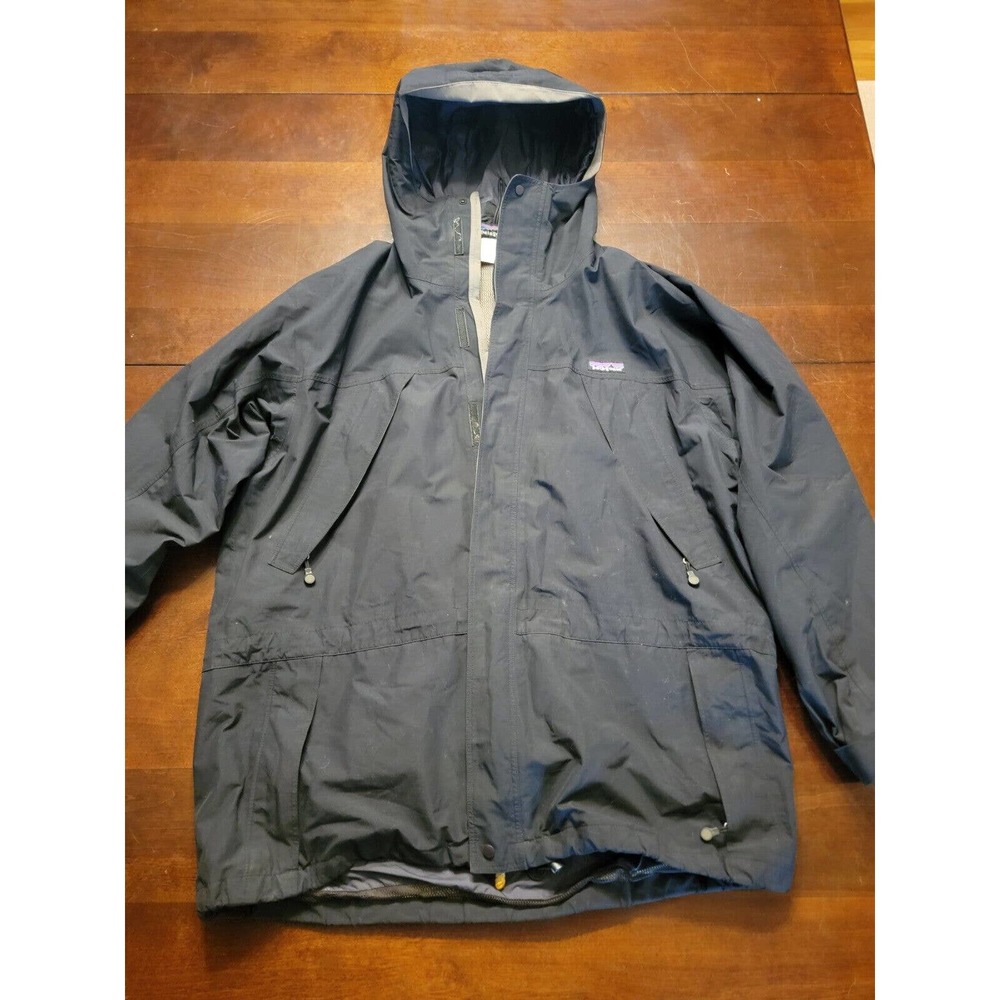 Vintage Patagonia Gore tex Storm Jacket Size: XL Navy 83603 GTX Read description